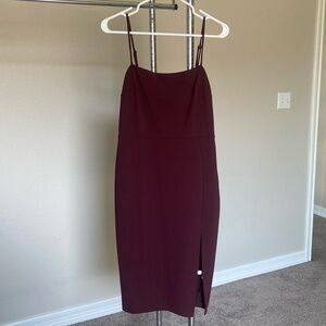 Plum dress from Express